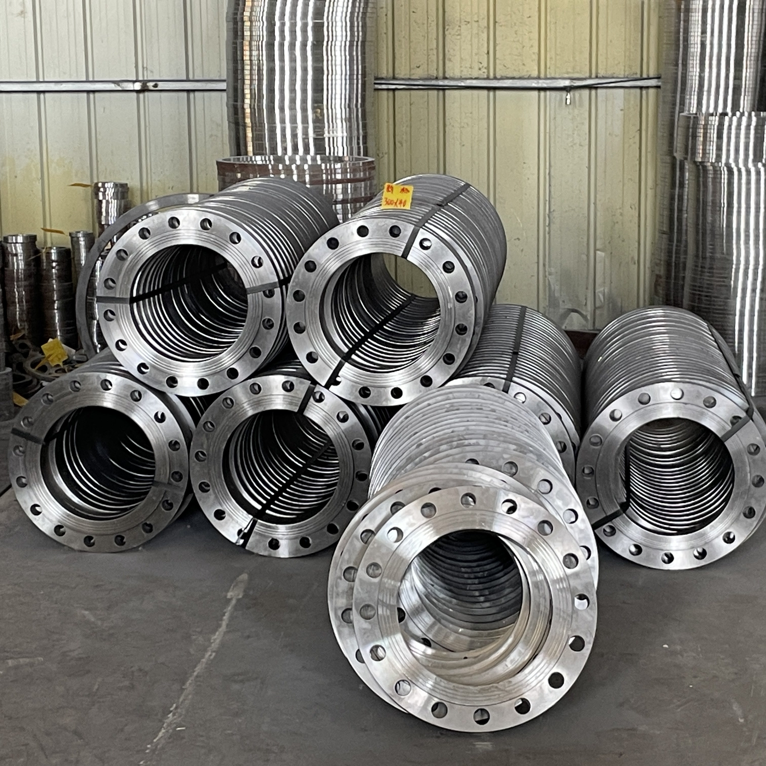 Stainless Steel 304/316/316L Class 150 RF Female Threaded Flange — BSP / NPT