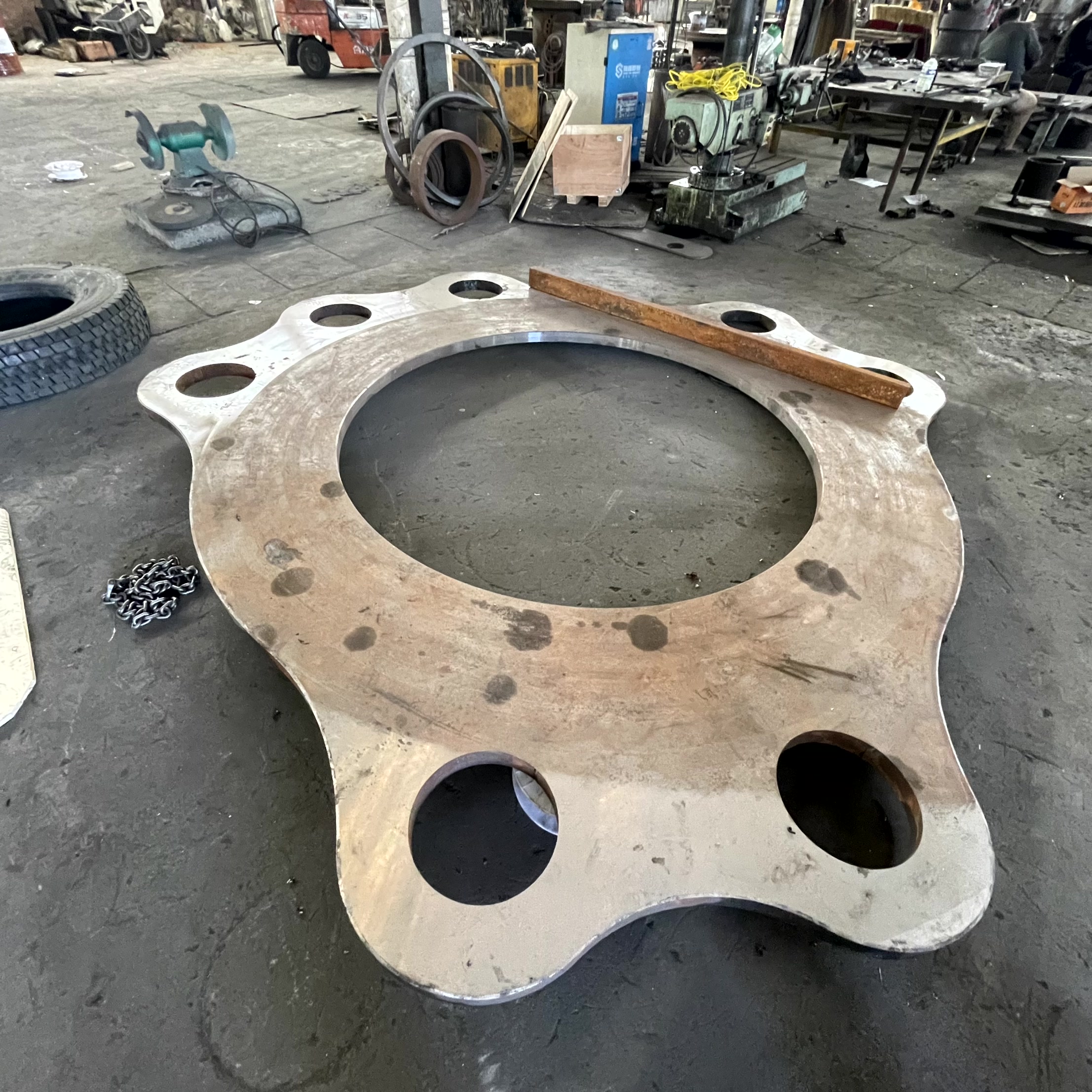 ASTM A182 F51/F53 ANSI B16.5 Class 150 Carbon Steel Threaded Flange