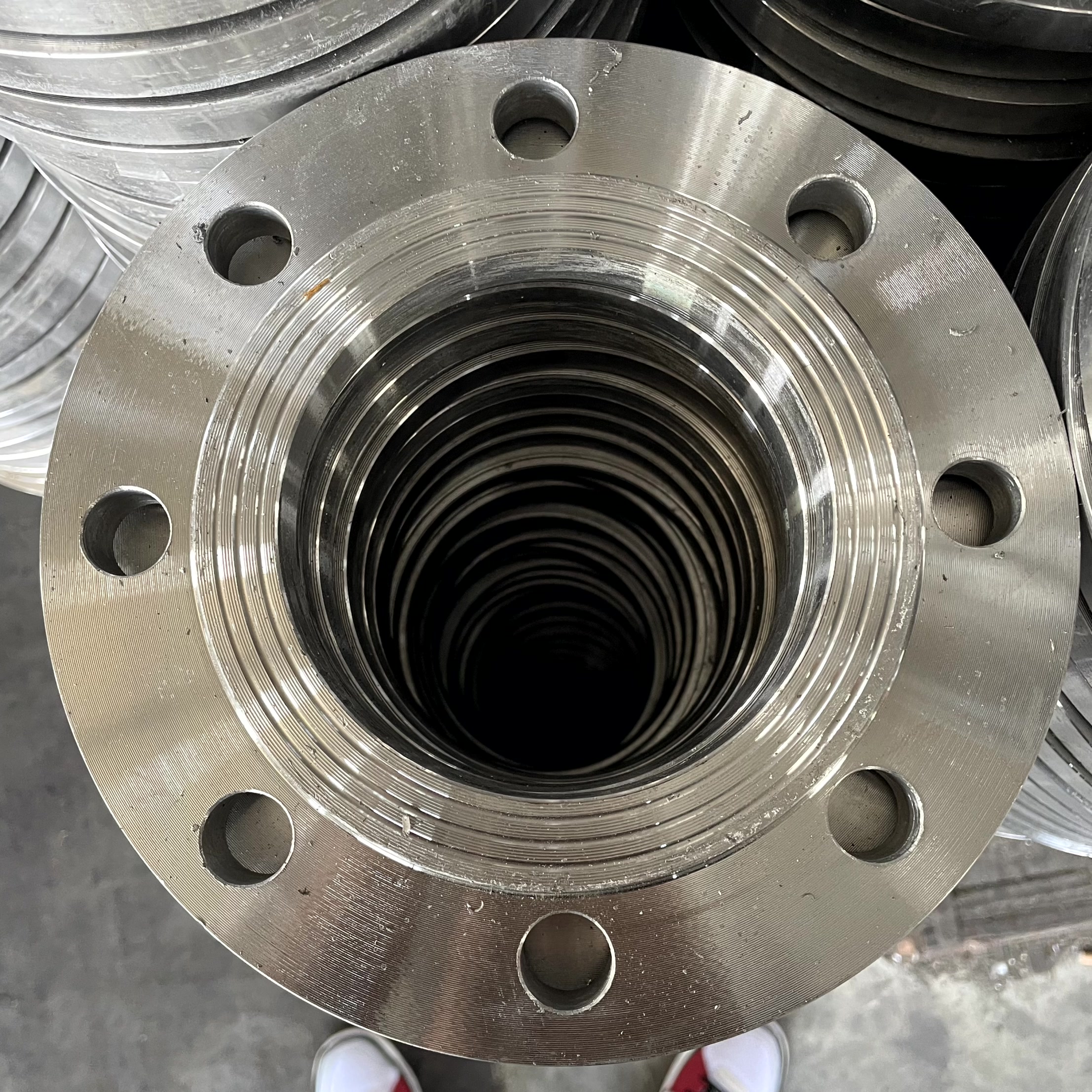DIN ANSI 150lb PN16 Stainless Steel 304/316/316L Forged Plate & Carbon Steel Flanges