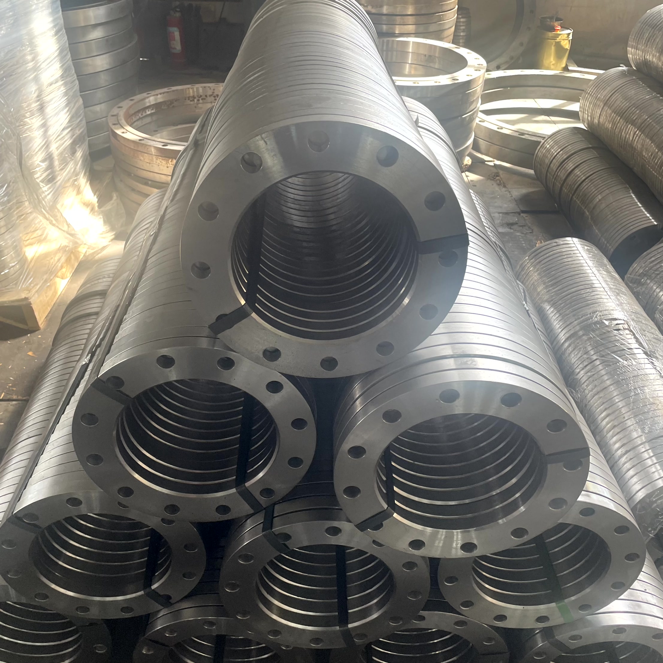 ANSI B16.5 Class 150 Flat Plate Flange Carbon Steel Material – Factory Direct Supply, OEM & ODM Available