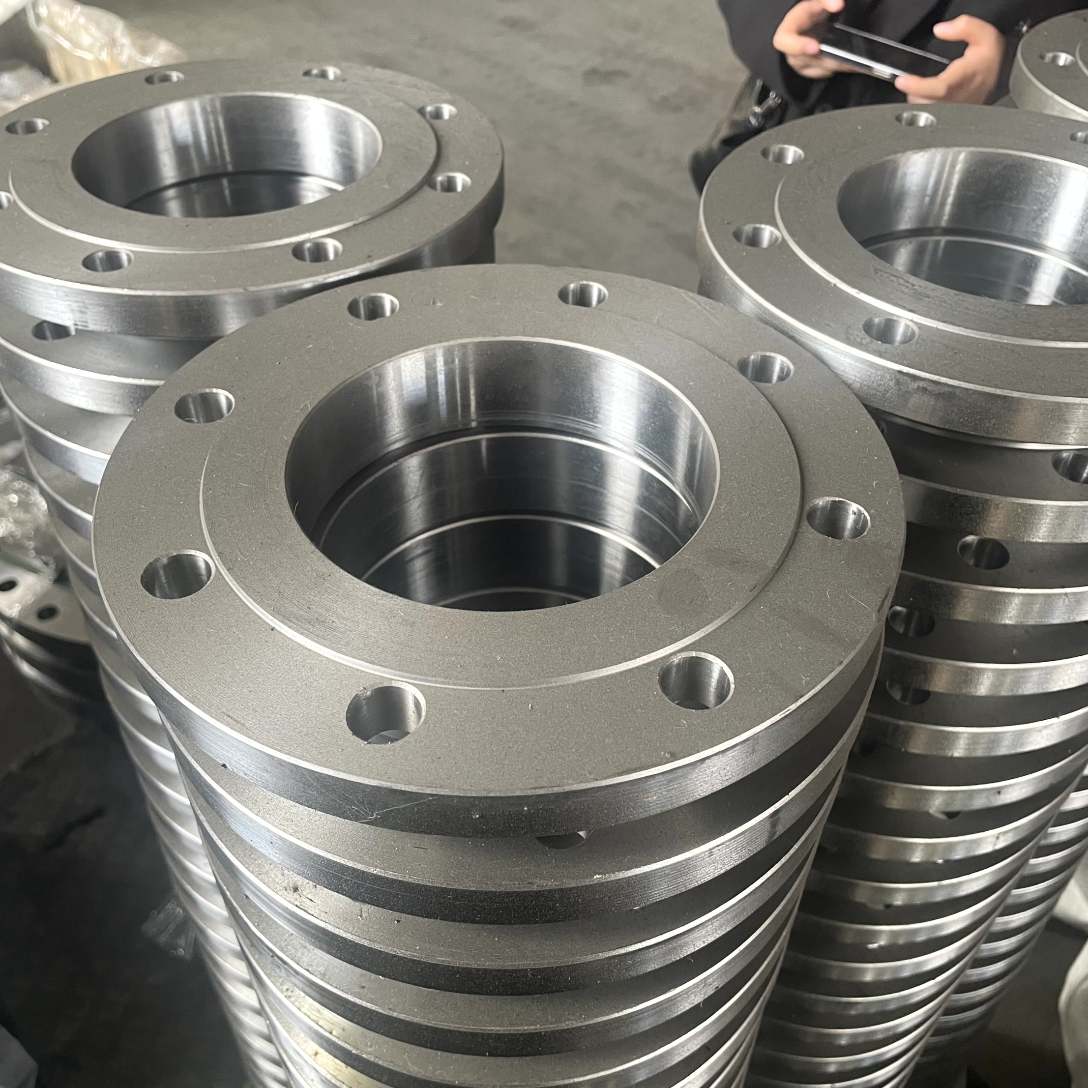 Stainless Steel SS304 Flat Face Flange PN10/PN16 for Pipeline Systems