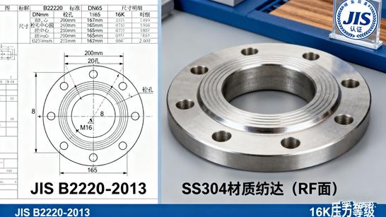 JIS B2220 Flange Guide: Focus on DN65 16K, SS304 Threaded Variants SEO TDK